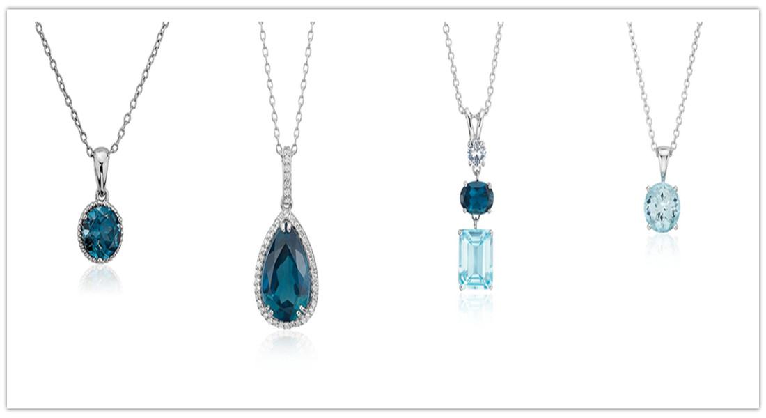 What are the top 9 gemstone necklaces you prefer?
